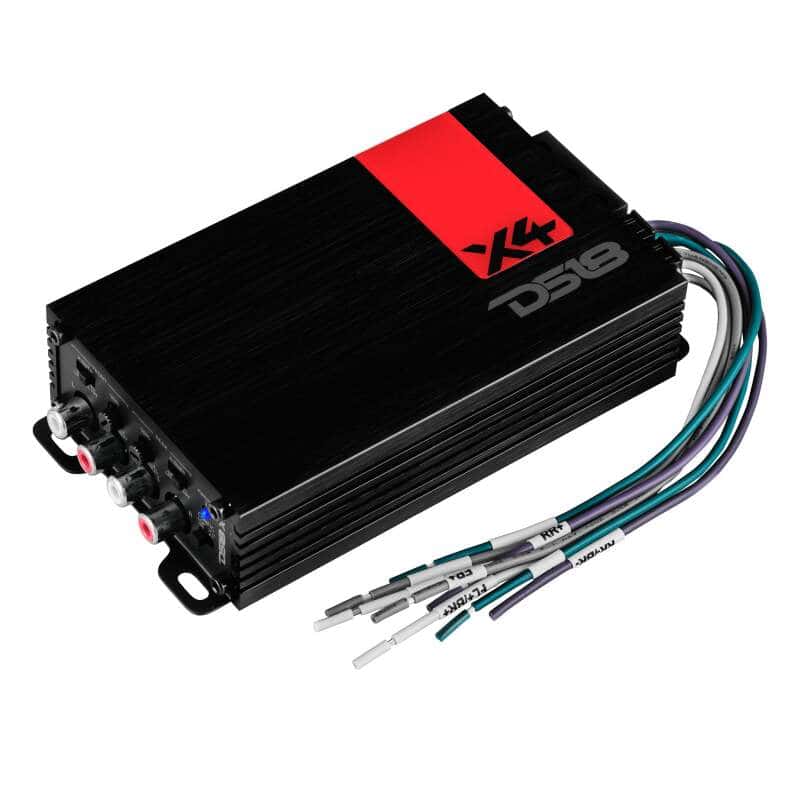 DS18 — DS18 4-Channel Ultra Compact Class D Amplifier 2x 220/4ohm Bridge 4 x 140/2ohm 4 x 70/4ohm Watts RMS - view 5
