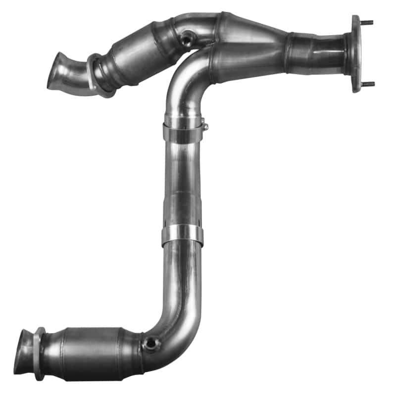 Kooks Headers — Kooks 07-08 GM 1500 3in x OEM Out Cat SS Y Pipe Kooks HDR Req
3in. x OEM Y-Pipe
3" x OEM Y-Pipe - view 2