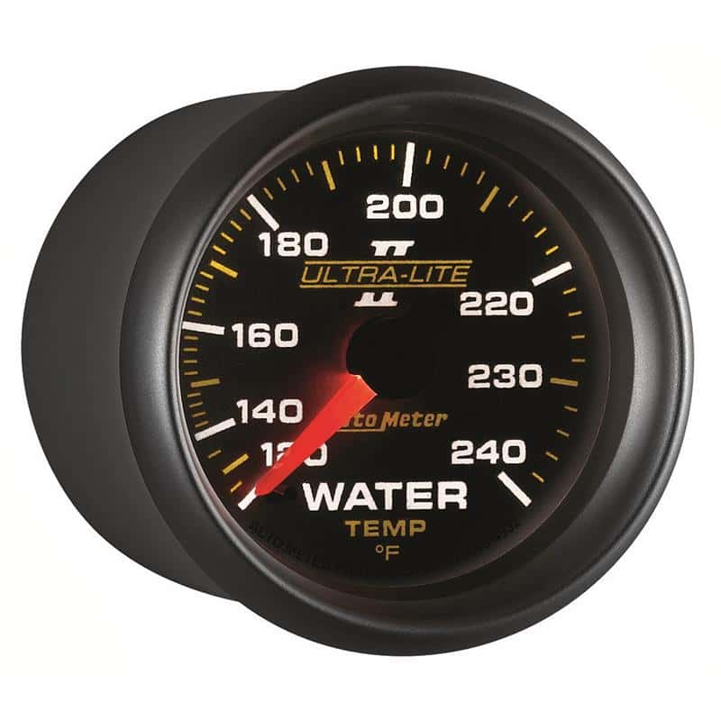 AutoMeter — Autometer Ultra-Lite II 52mm 120-240 Deg F Mechanical Water Temp Gauge
2-1/16" WATER TEMP, - view 6