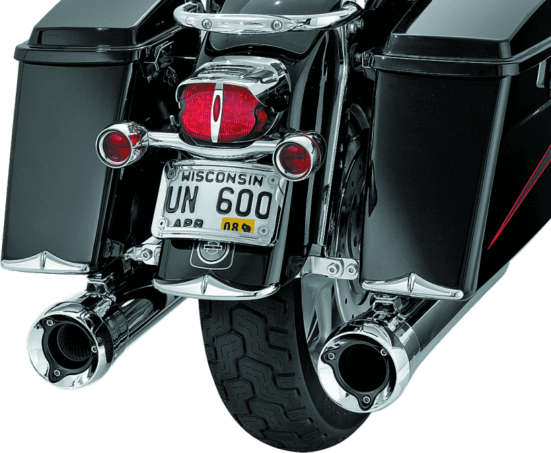 Kuryakyn — Kuryakyn Rear Fender Or Saddlebag Accent Tips Chrome (Pair) - view 2