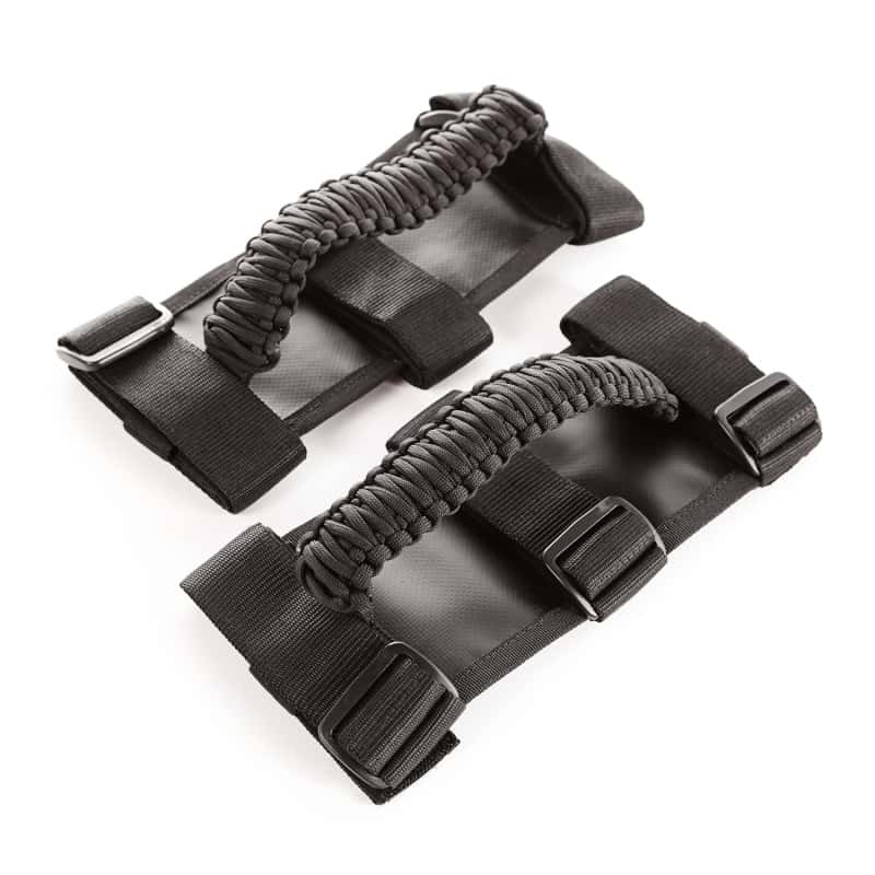 Rugged Ridge — Rugged Ridge Paracord Grab Handles Black/Black Pair
Interior Grab Bar
OFFROAD_INTERIOR - view 6