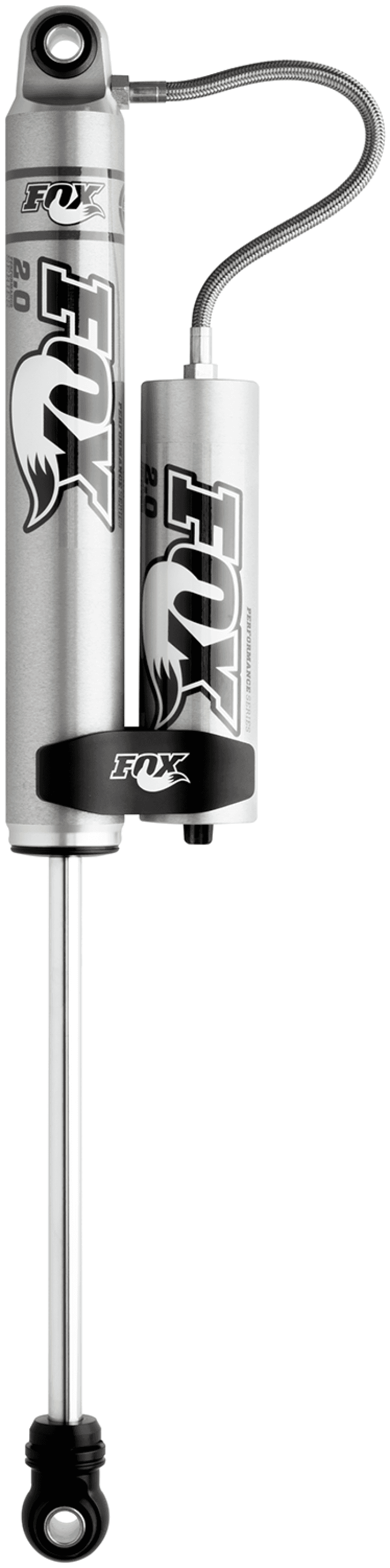 FOX — Fox 99+ Chevy HD 2.0 Performance Series 12.1in. Smooth Body Remote Res. Rear Shock / 4-6in. Lift
2.0 Shock - view 1