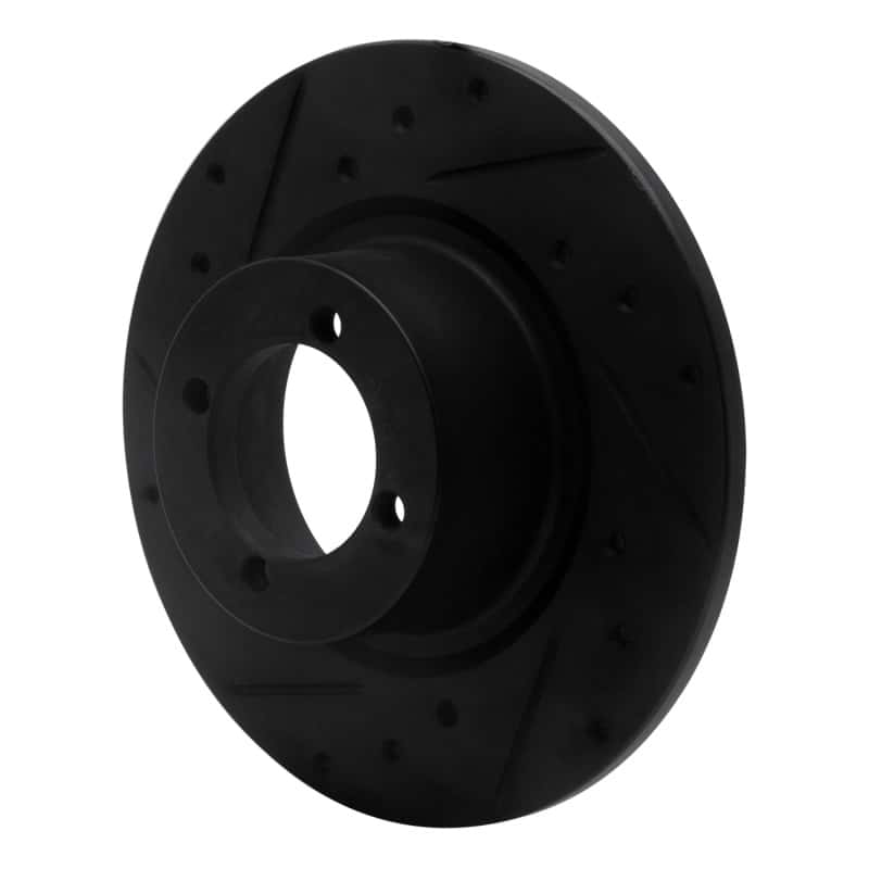 R1 Concepts — R1 67-76 BMW 1600 Front Left Drilled & Slotted Black Brake Rotor
R1 Brake Rotor Drill - view 2