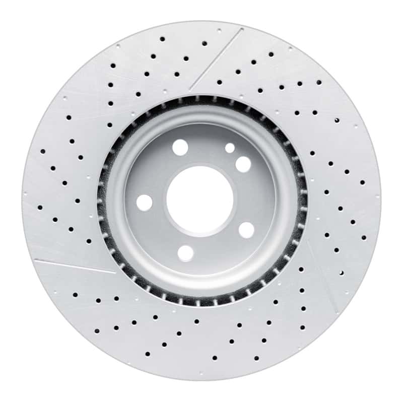 DFC — DFC 14-19 Mercedes-Benz CLA45 AMG Front Drilled GeoSPEC Coated Rotor and Slotted
DFC Brake Rotor - view 5