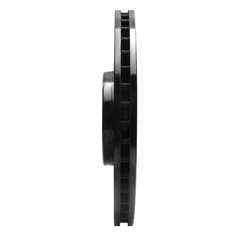R1 Concepts — R1 16-26 Polestar Polestar 2 Front Left Drilled & Slotted Black Brake Rotor
R1 Brake Rotor Drill - view 3