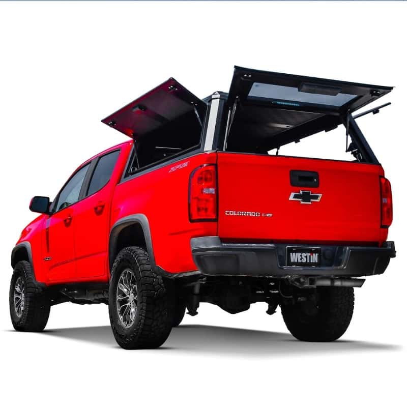 Westin — Westin EXP Truck Cap COMPLETE KIT A + BS (15-22 Chevy Colorado/Canyon CC 5ft. Bed) - view 6