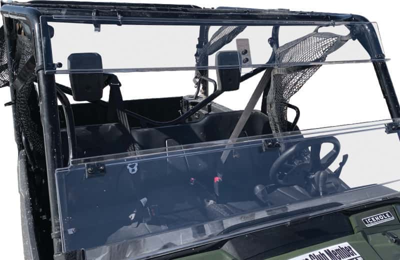 QuadBoss — QuadBoss 16-22 Honda SXS1000 Pioneer 1000 Windbreak Folding Windshield - view 2