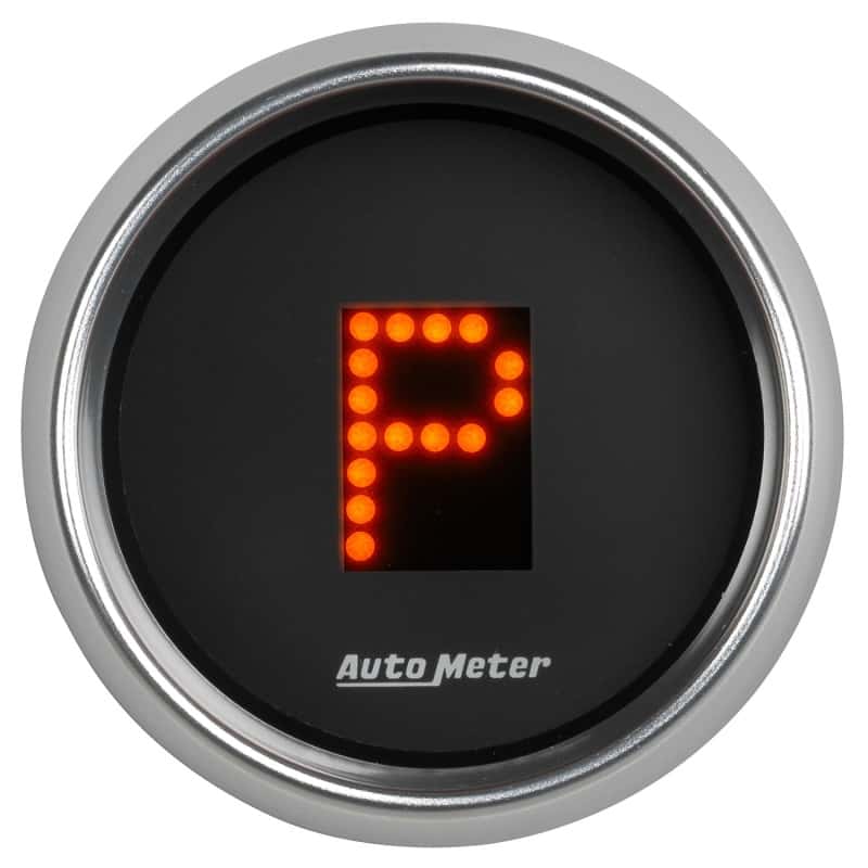 AutoMeter — Autometer Automatic Transmission PRNDL Black Dial Flat Lens Bright Super Bezel Gauge
GA 2" GEAR POS CB - view 4
