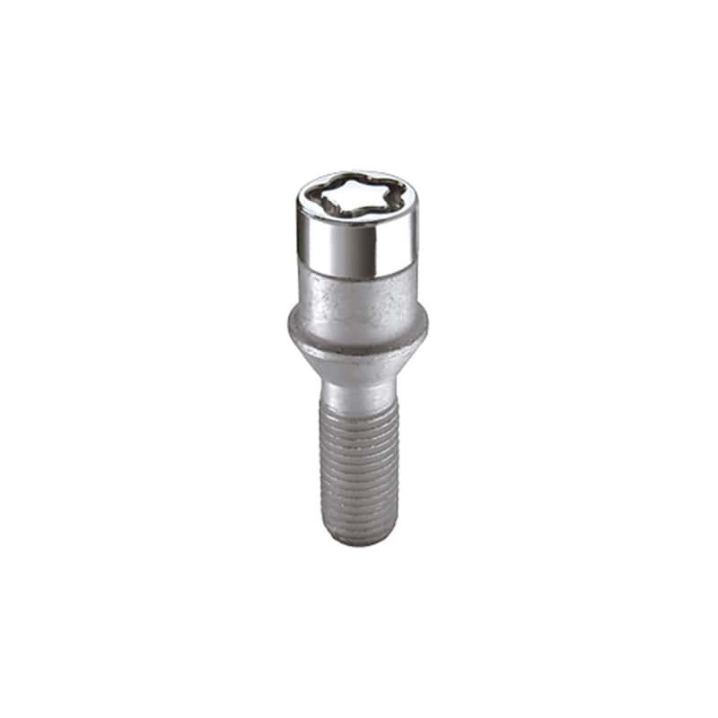 McGard — McGard Wheel Lock Bolt Set - 4pk. (Tuner / Cone Seat) M12X1.5 / 17mm Hex / 22.4mm Shank L. - Chrome - view 2