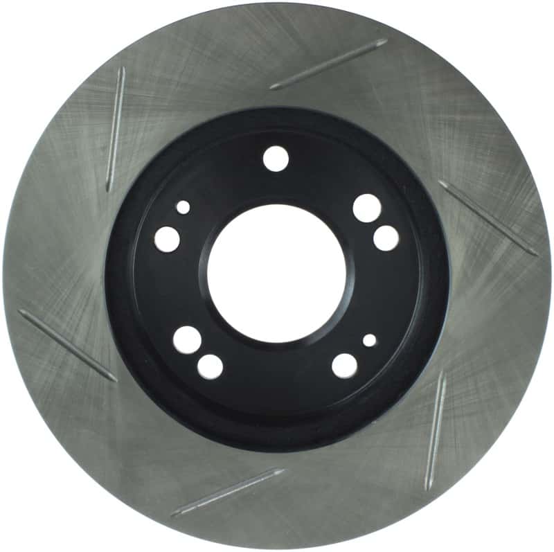 Stoptech — StopTech Power Slot 4/89-00 Mitsubishi Eclipse GST / 2/98-01 Galant 4 cyl Slotted Left Front Rotor
Sport Slotted Rotor - view 2