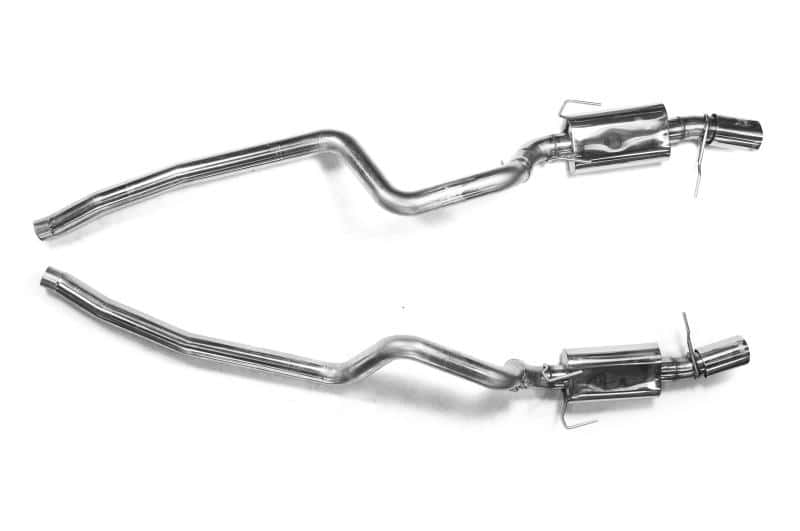 Kooks Headers — Kooks 11-14 Ford Mustang GT / GT500 2 3/4in x 3in OEM Cat-back Exhaust
2-3/4in. x 3in. Cat-
2-3/4" x 3" Cat-Back - view 2