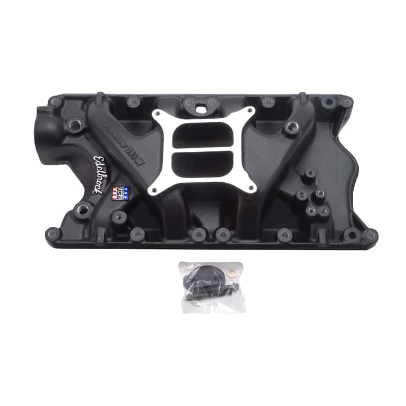 Edelbrock — Edelbrock Performer 351-W Black
MANIFOLD - view 3
