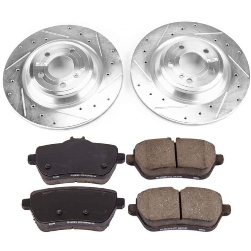 PowerStop — Power Stop 15-16 Mercedes-Benz SL400 Rear Z23 Evolution Sport Brake Kit - view 1