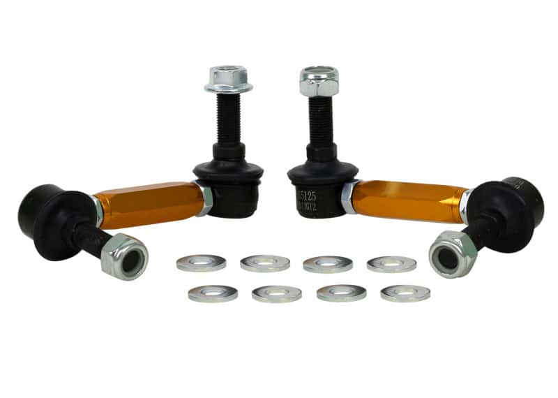 Whiteline — Whiteline Universal Sway Bar Link Assembly Heavy Duty Adjustable Steel Ball 115mm Size
Link Kit - view 2