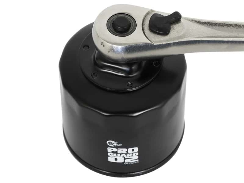 aFe — aFe ProGuard D2 Fluid Filters Fuel F/F Oil; Nissan Cars 03-13; Subaru Cars H4 04-13
PRO-GUARD D2
Oil Filter - view 6