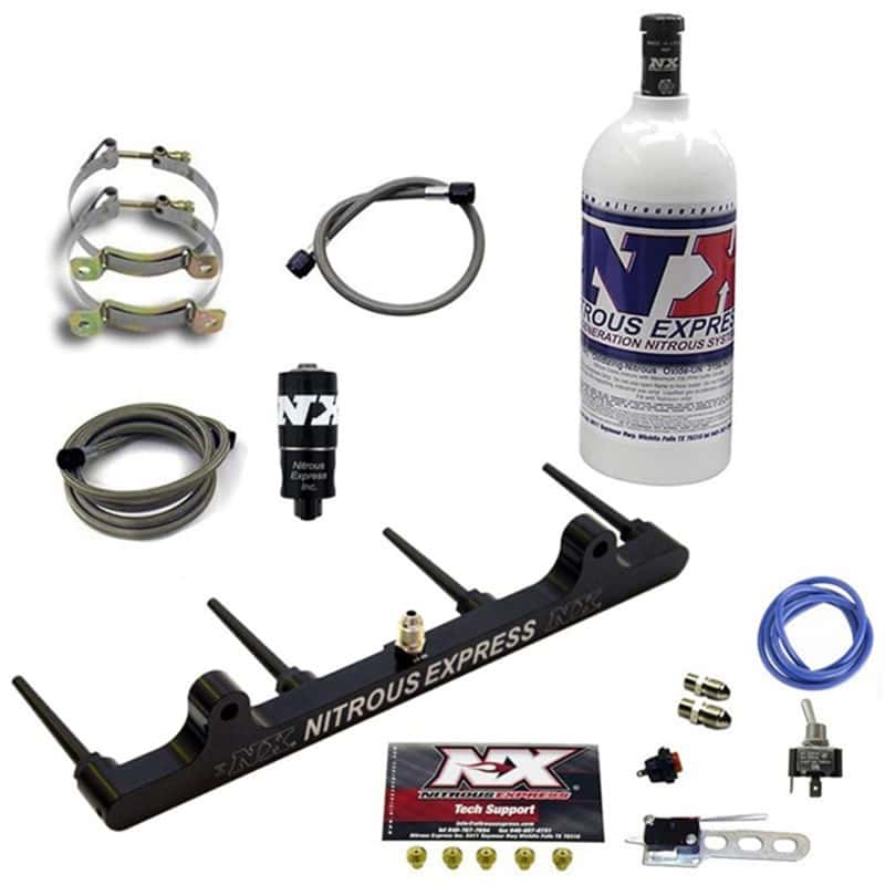 Nitrous Express — Nitrous Express Billet Spray Bar Nitrous Kit for Hayabusa w/1lb Bottle
Injection System Kit
N2OIntCoolSprBar - view 2