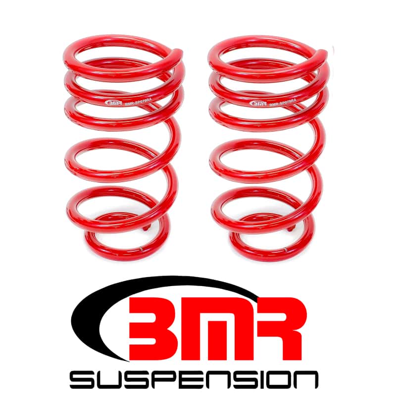BMR Suspension — BMR 10-15 5th Gen Camaro V8 Rear Lowering Springs - Red
Lowering Springs - view 1