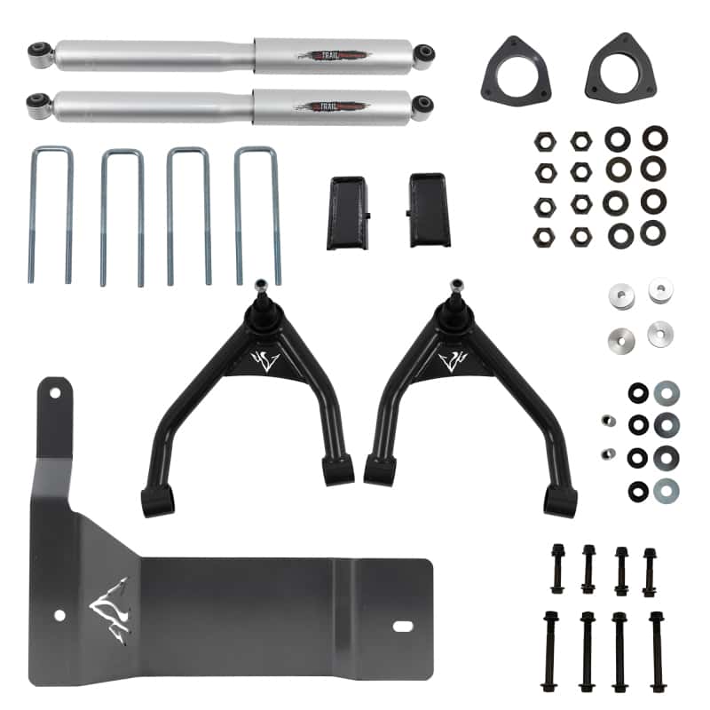 Belltech — Belltech 14-16 Chevrolet Silverado / GMC Sierra 1500 4WD 4in Suspension Lift Kit w/ Shocks
LIFT KIT - view 1