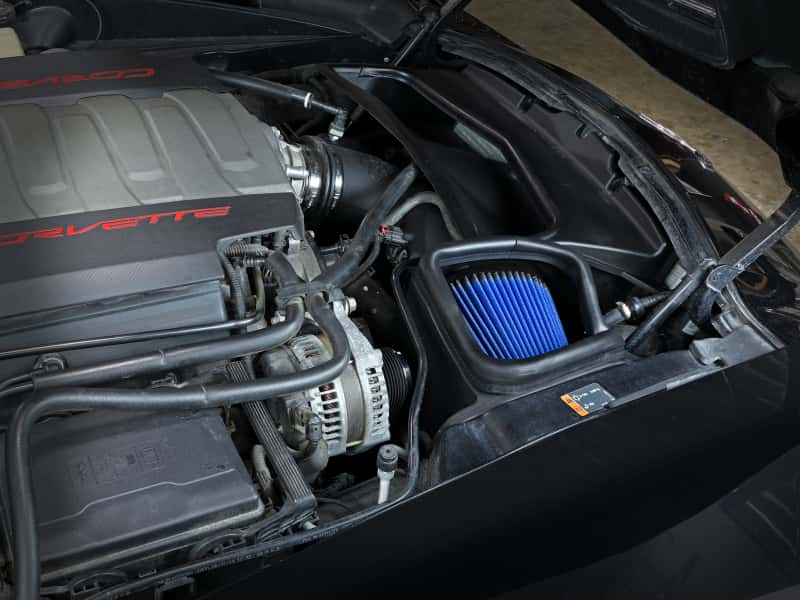 aFe — aFe POWER Magnum FORCE Stage-2 Pro 5R Cold Air Intake Sys 14-19 Chevrolet Corvette (C7) V8-6.2L
Magnum FORCE Intake - view 9