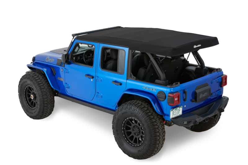 Bestop — Bestop 18-26 Jeep Wrangler JL 4-Door Supertop (Premium Black Twill)
Supertop - view 4