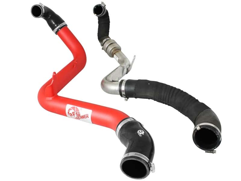 aFe — aFe BladeRunner 2.5in Red Intercooler Tube Hot Side 12-16 Ford Focus ST 2.0L (t)
Hot Charge Pipe - view 5