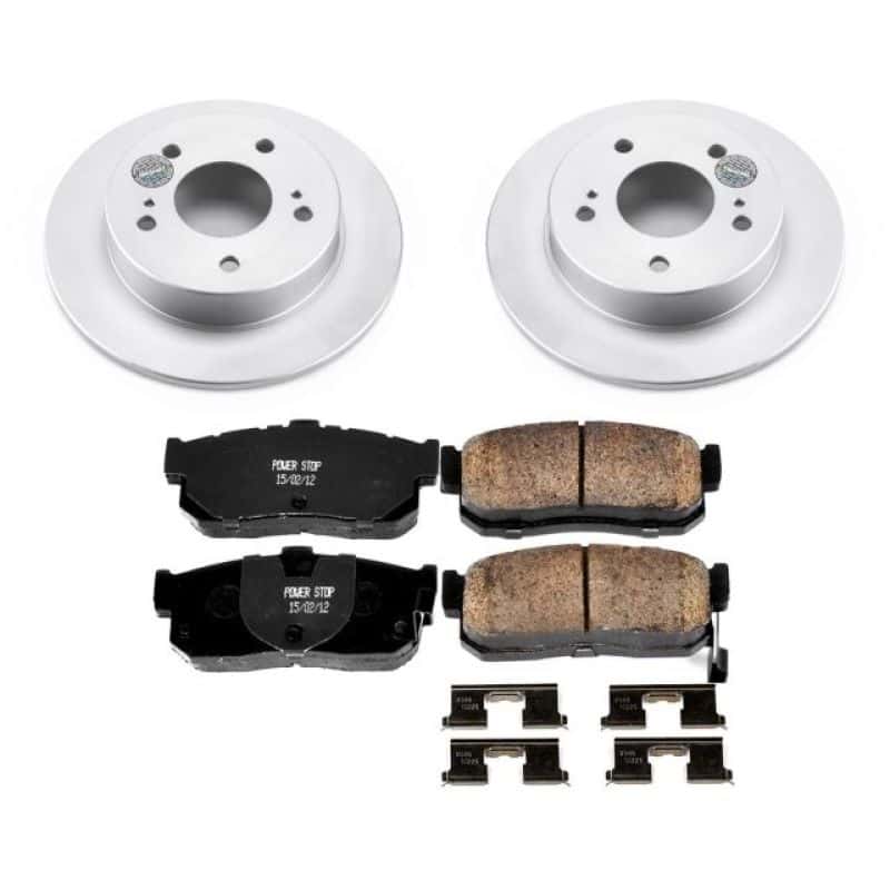 PowerStop — Power Stop 89-94 Nissan Maxima Rear Z17 Evolution Geomet Coated Brake Kit - view 1