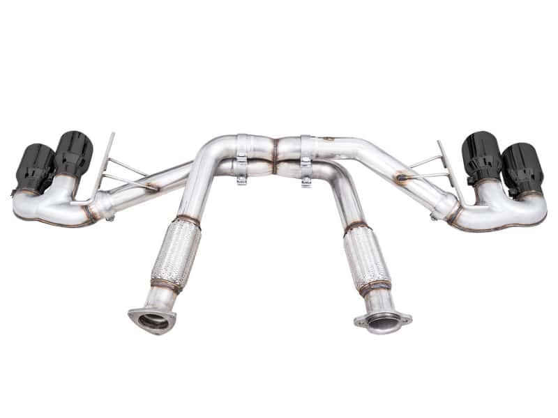 AWE Tuning — AWE Tuning 2020 Chevrolet Corvette (C8) Track Edition Exhaust - Quad Diamond Black Tips
Track Exhaust - view 5