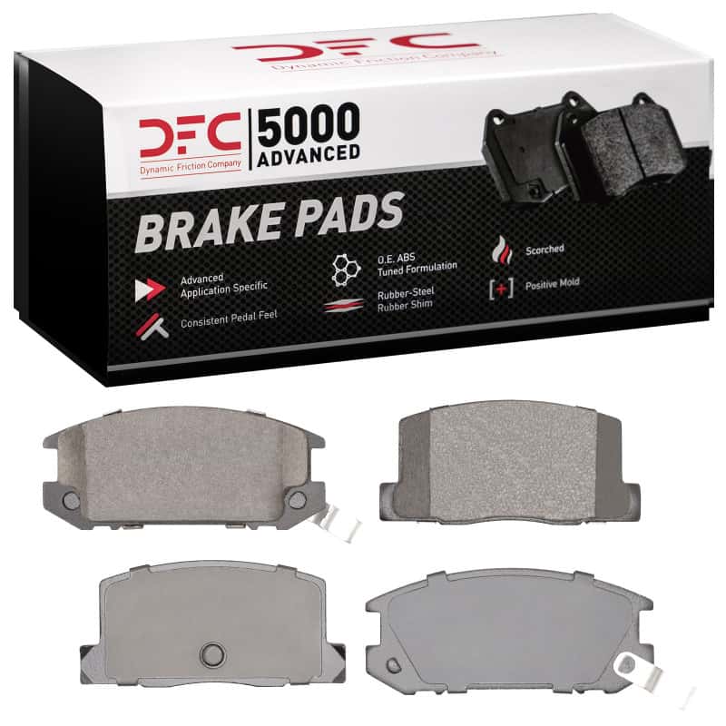 DFC — DFC 91-05 Toyota MR2 Rear 5000 Advanced Ceramic Brake Pads
DFC Brake Pad Set - view 1