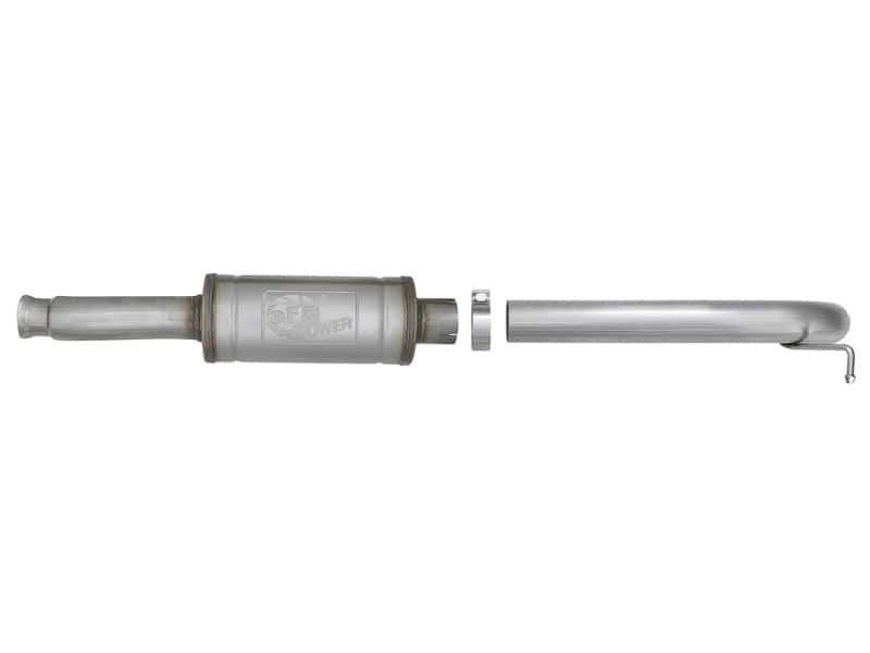 aFe — aFe Rock Duster 3in 409 SS Cat-Back Turn-Down Exhaust 2018+ Jeep Wrangler (JL) V6 3.6L
Turn-Down Exhaust - view 4