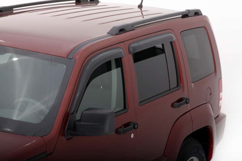 AVS — AVS 08-14 Jeep Liberty Ventvisor Outside Mount Window Deflectors 4pc - Smoke
Side Window Vent
VENTVISOR 4PC - view 2