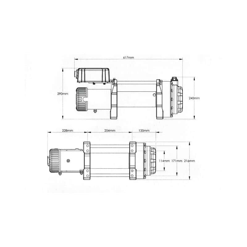 Superwinch — Superwinch 18000 24V Tiger Shark Winch
Winch - view 10