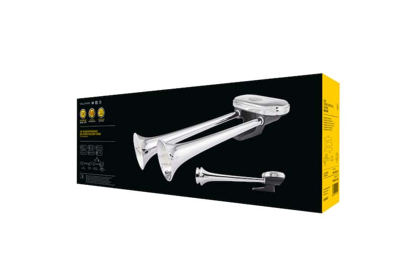 Hella — Hella Horn Kit Air 2Trumpet Hghway - view 7