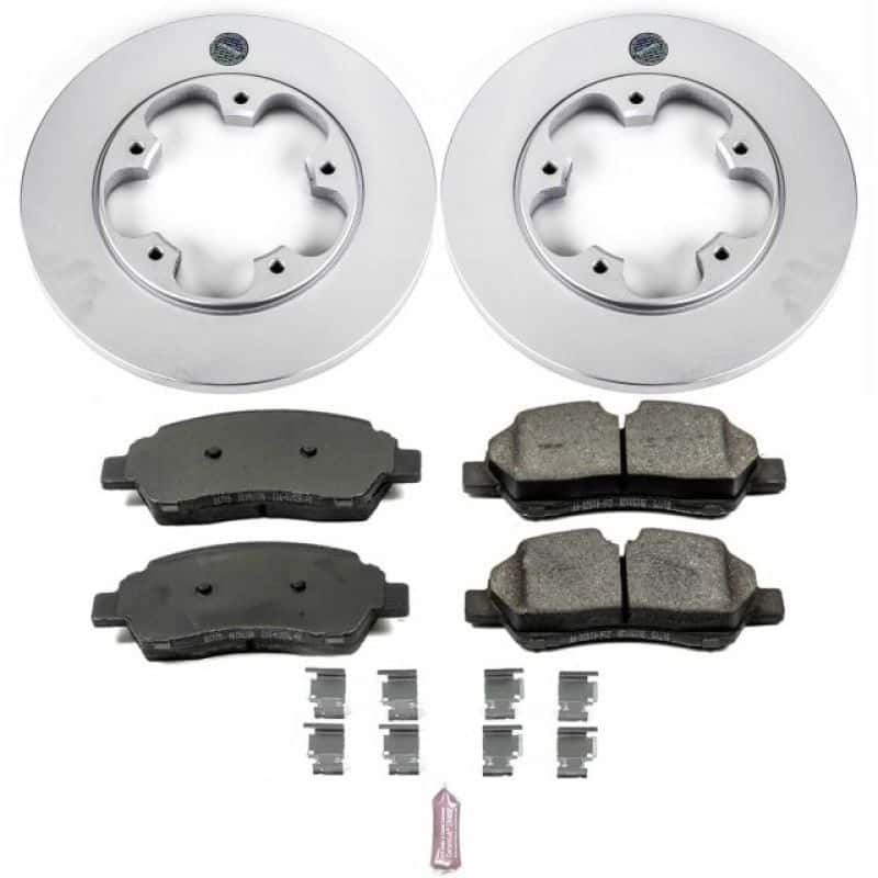PowerStop — Power Stop 15-19 Ford Transit-150 Rear Z17 Evolution Geomet Coated Brake Kit - view 1