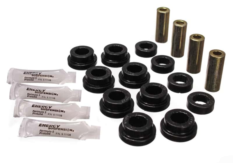 Energy Suspension — Energy Suspension 89-95 Honda Civic/CRX / 93-97 Honda Del Sol (including VTEC) Black Rear Control A
CntrlArmBshngKt - view 2