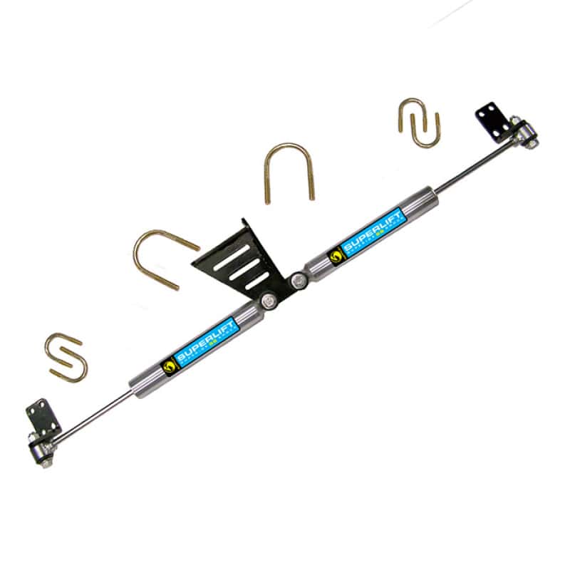 Superlift — Superlift 07-18 Jeep Wrangler JK High Clearance Dual Steering Stabil. Kit- SR SS by Bilstein (Gas)
Steering Stabilizer - view 2