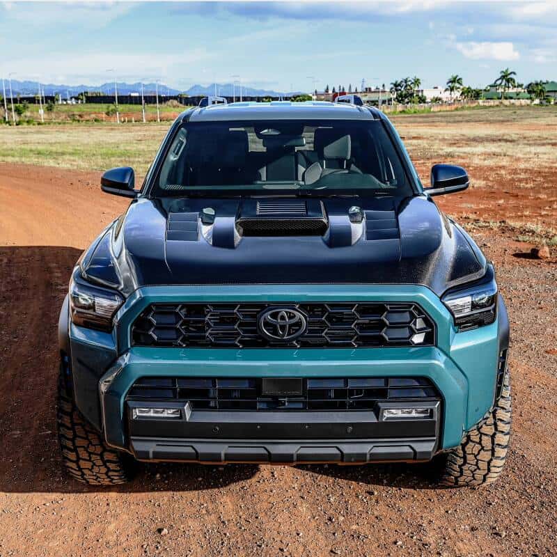 Seibon — Seibon 2024 Toyota Tacoma TS-Style Carbon Fiber Hood - view 11