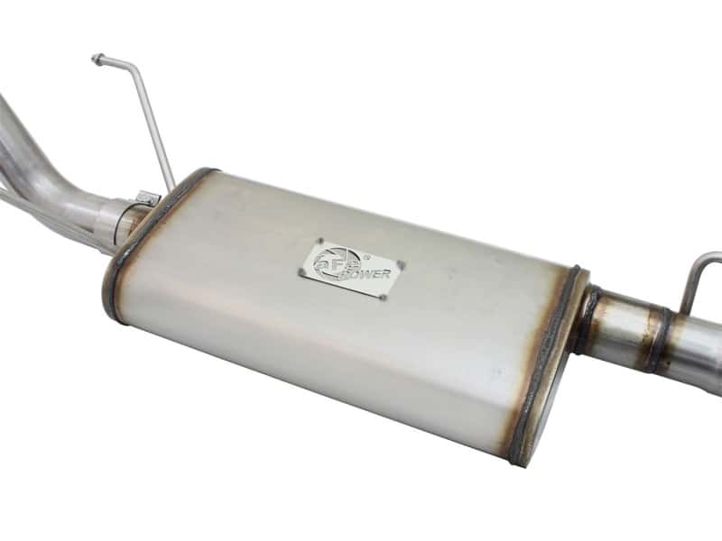 aFe — aFe MACH Force XP 2.5in Cat-Back Stainless Steel Exhaust System w/Black Tip Toyota Tacoma 13-14 2.7L
Cat-Back Exhaust - view 5