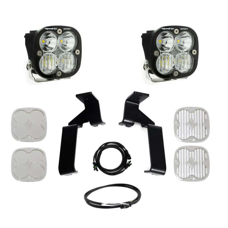 Baja Designs — Baja Designs 21-25 Ford Raptor (Base/37/R) Squadron Sport A-Pillar Kit - view 1