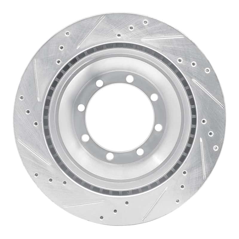 R1 Concepts — R1 08-20 Ford E-450 Super Duty Rear Right Drilled & Slotted Silver Brake Rotor
R1 Brake Rotor Drill - view 5