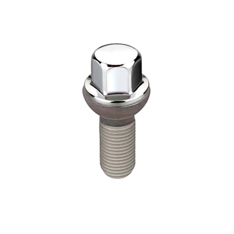 McGard — McGard Hex Lug Bolt (Radius Seat) M14X1.5 / 17mm Hex / 28.1mm Shank Length (Box of 50) - Chrome - view 1