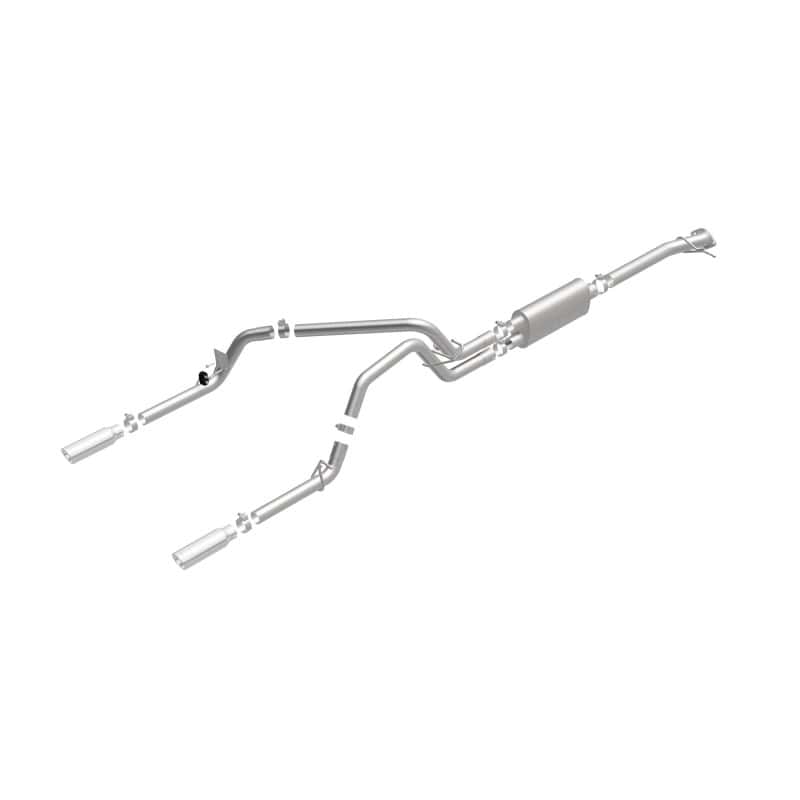 Magnaflow — MagnaFlow Stainless Cat-Back Exhaust 2015 Chevy Colorado/GMC Canyon Dual Split Rear Exit 3.5in
Cat-Back - view 4