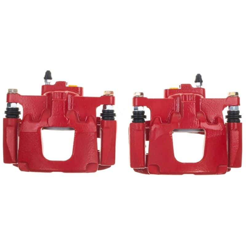 PowerStop — Power Stop 07-18 Jeep Wrangler JK Rear Red Caliper Pair w/Bracket
Caliper Set - view 4