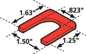 SPC Performance — SPC Performance PREVOST SHIMS 1/16in. (6)
HD SHIM SET
HD SHIM SE - view 2