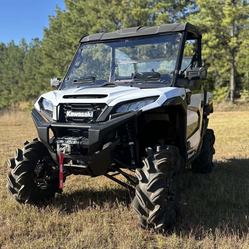 Seizmik — Seizmik 24+ Kawasaki Ridge Ranch Tool Less Windshield - Hardcoated - view 3