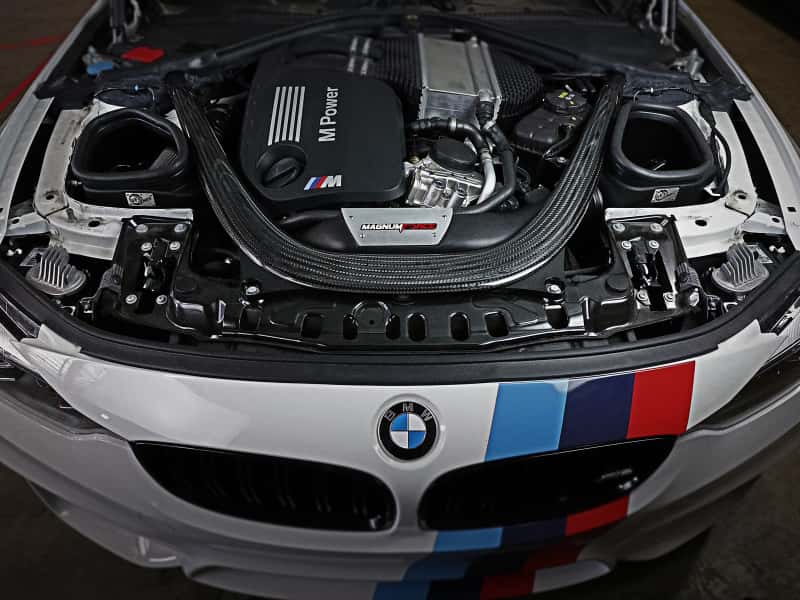 aFe — aFe POWER Magnum FORCE Stage-2 Pro DRY S Cold Air Intake System 15-19 BMW M3/M4 3.0L
Magnum FORCE Intake - view 7