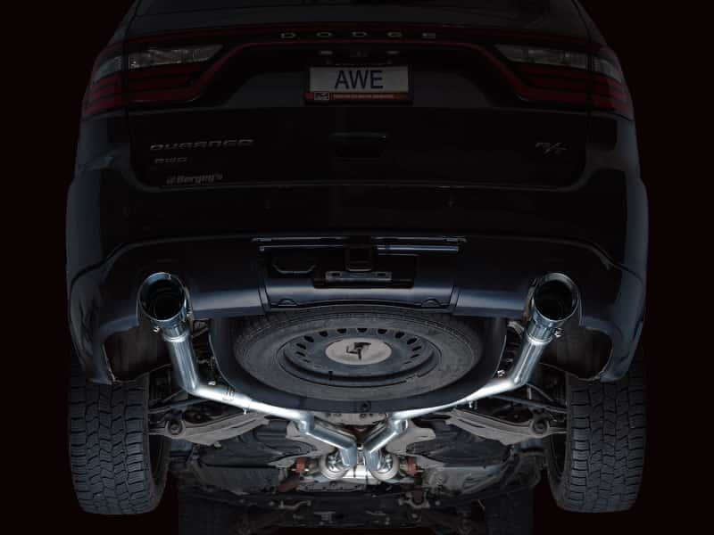 AWE Tuning — AWE Tuning 11-24 Dodge Durango 5.7L Track Edition Exhaust w/ Chrome Silver Tips
Track Catback - view 9