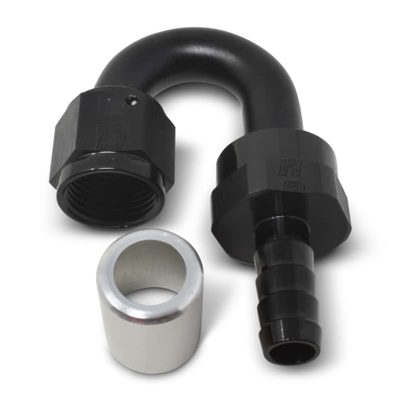 Russell — Russell Performance -8 AN Proclassic Crimp 180 Degree End (O.D. 0.700)
Hose Fitting - view 4
