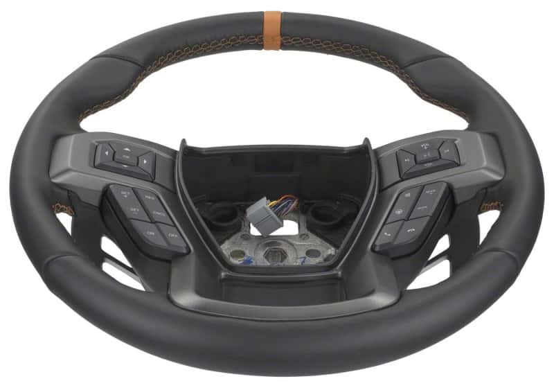 Ford Racing — Ford Racing 2015-2017 F-150 Raptor Performance Steering Wheel Kit - Orange Sightline
Steering Wheel - view 11