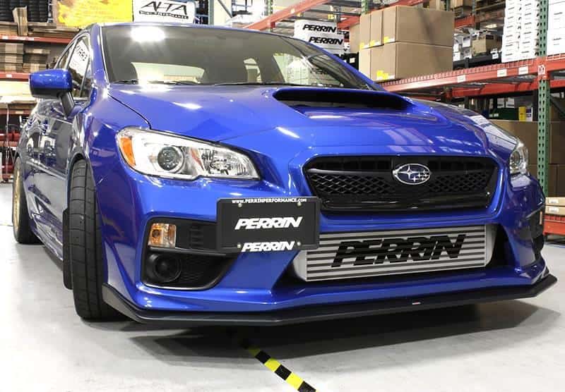 Perrin Performance — PERRIN 15-17 Subaru WRX/STI (w/FMIC ONLY) License Plate Relocation Kit - view 6