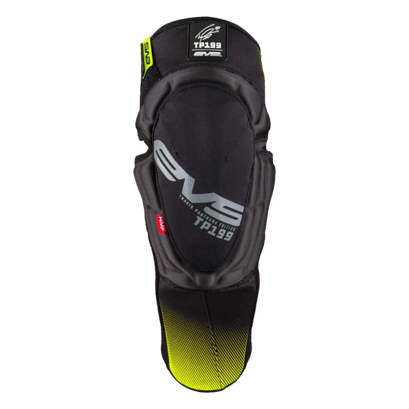 EVS — EVS TP199 Knee/Shin Guard Pair Black/Hi Viz - Large/XL - view 2